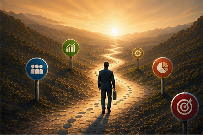 Follow the trail art